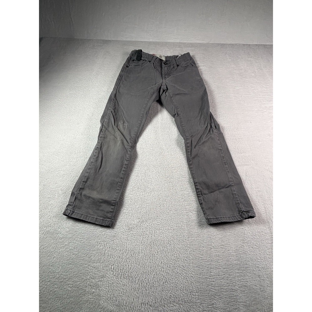 Levi's 511 Slim Fit Jeans Youth Size 8 Regular Gray Denim Straight Boys Jeans